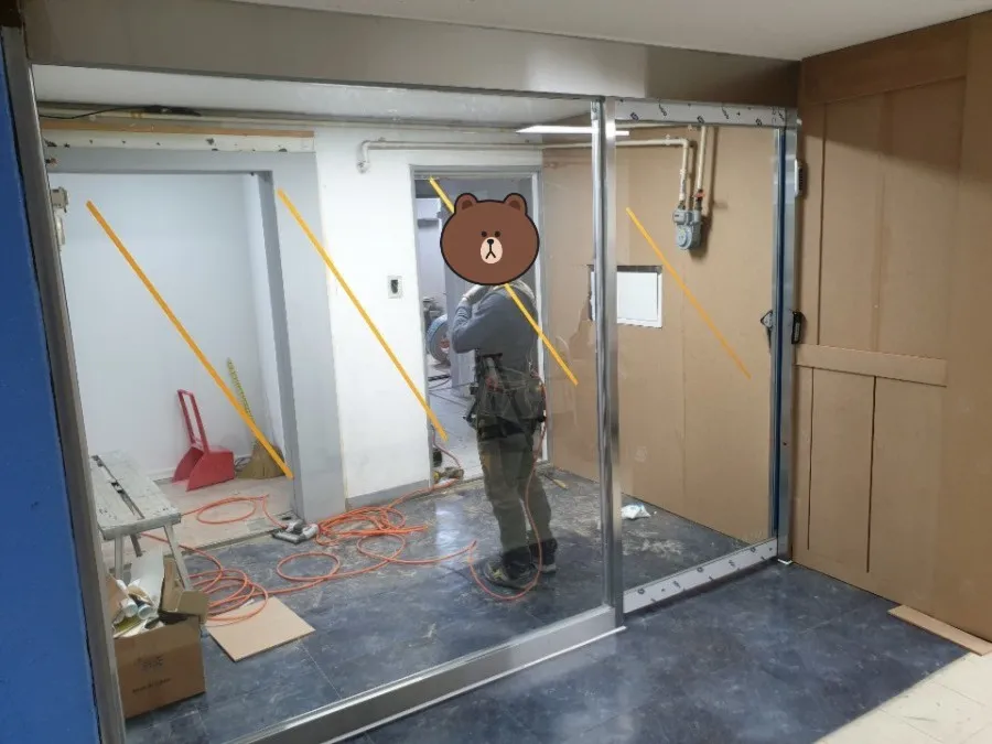 목동 벽산미라지빌딩 자동문시공 시공 썸네일 13