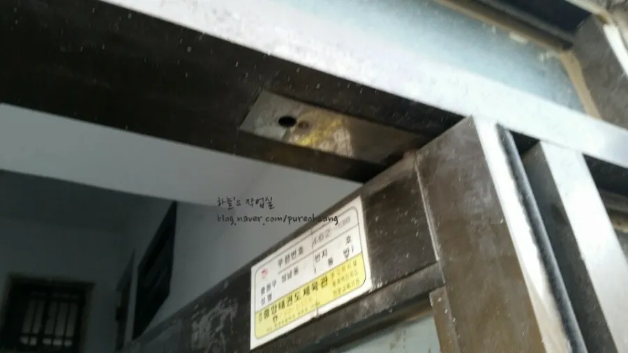 경기 고양시 일산동구 정발산동 빌라 강화도어(유리문) 시공 및 힌지 교체 시공 썸네일 3