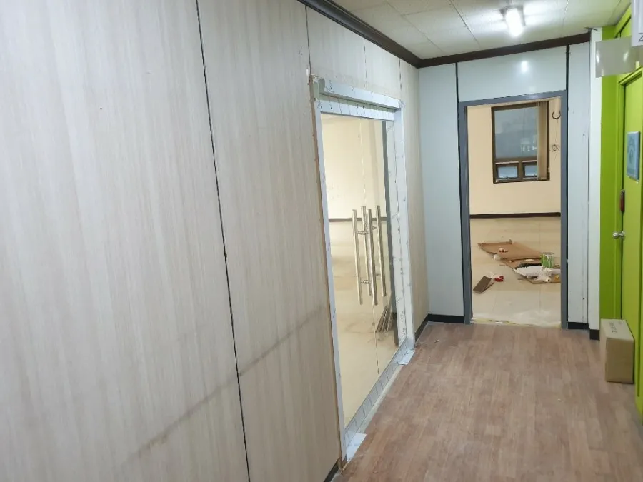 분당 야탑 상가 출입문(유리문) 시공, 양개 강화도어 시공 썸네일 14