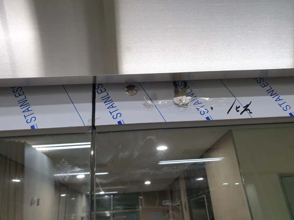 경기도 구리시 갈매동 상가 양개 자동문 시공 시공 썸네일 7