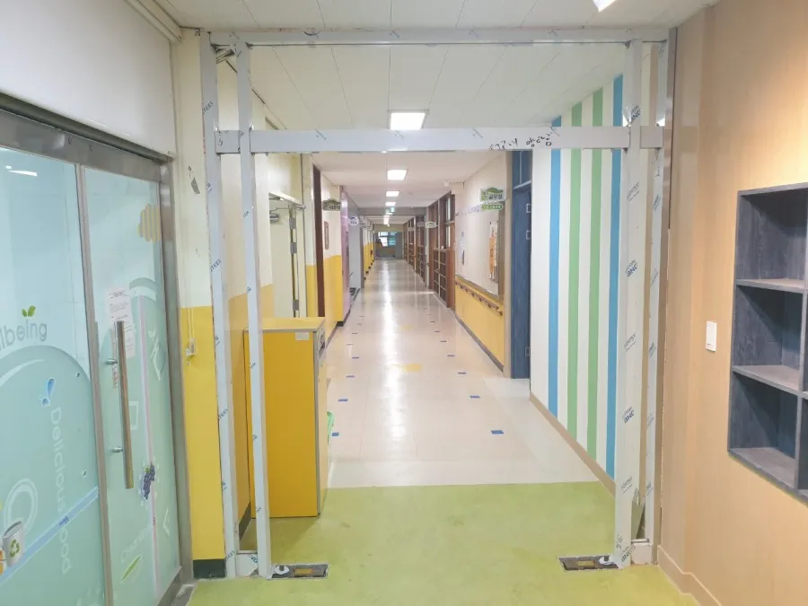 경기도 성남시 야탑동 상탑초등학교 유리문(강화도어) 시공 시공 썸네일 2